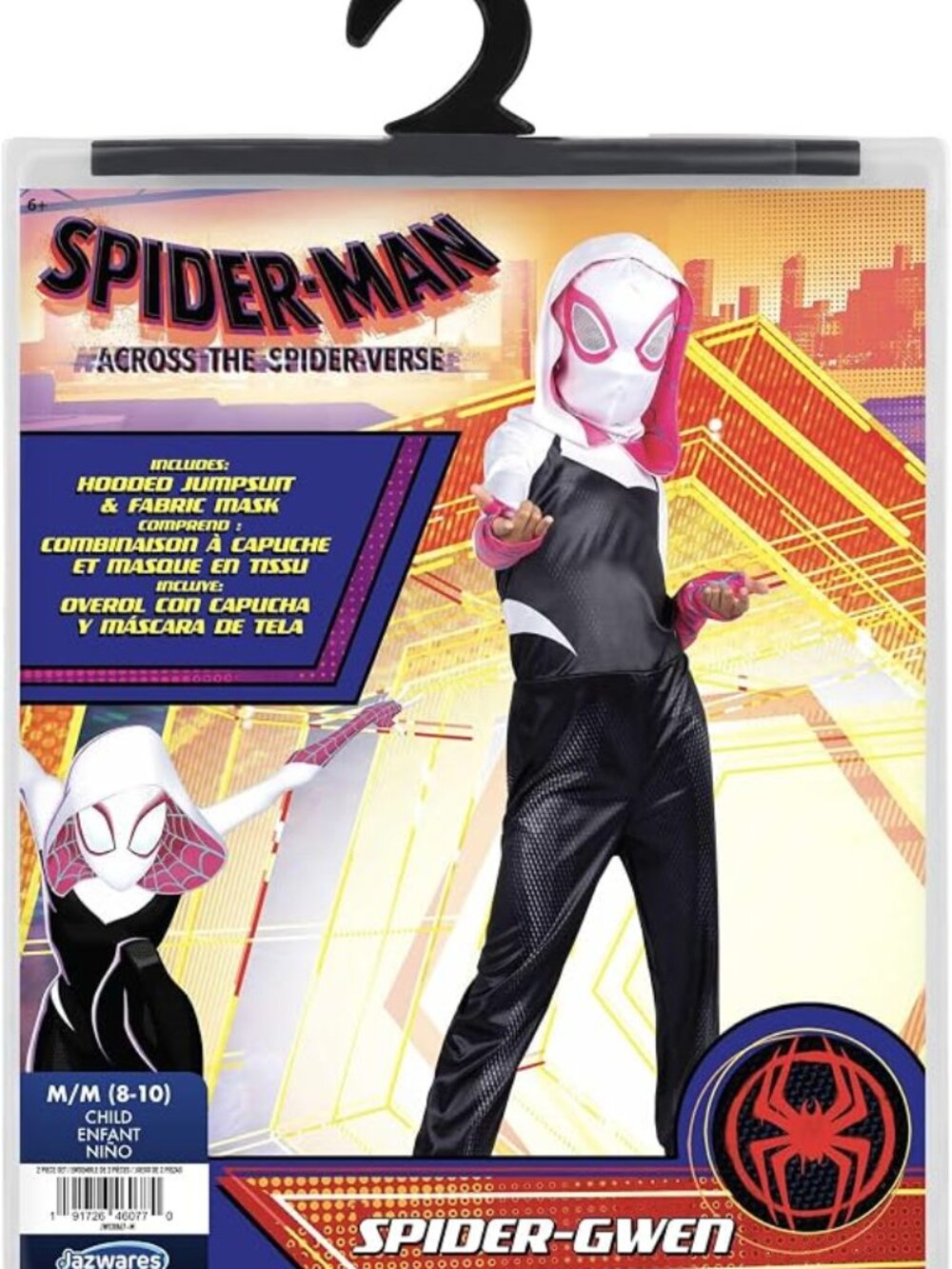 NWT girls 6 spider gwen costume